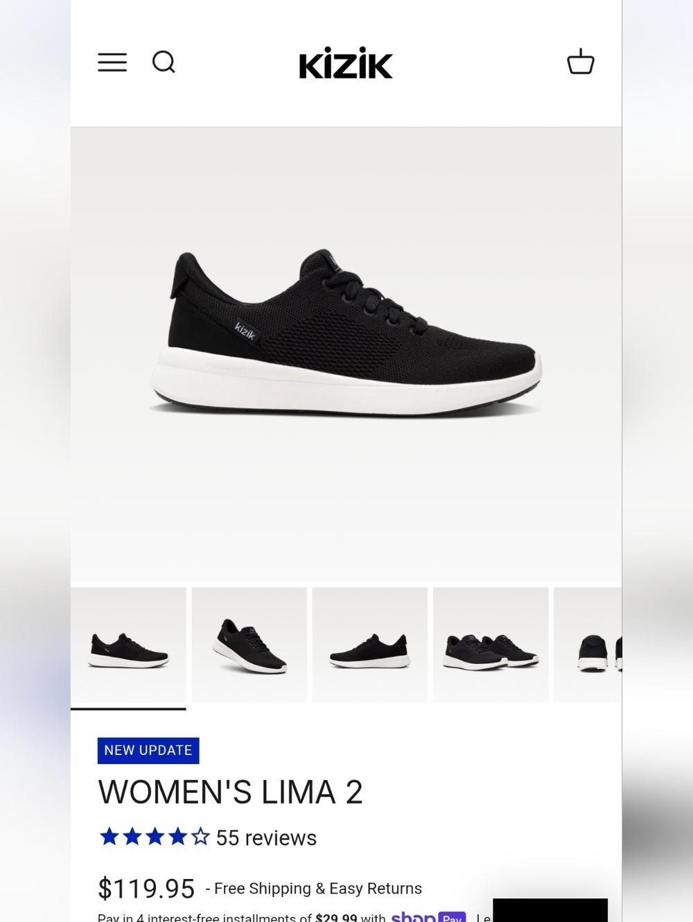 Women's Lima 2 Size 8